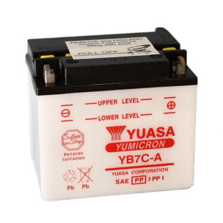 BATTERIA YUASA YB7C-A YAMAHA TW 200 94/94