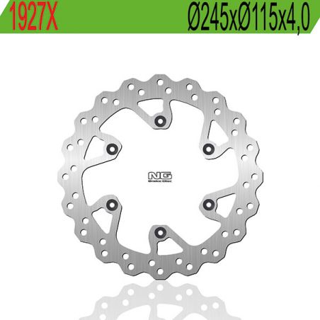 DISCO FRENO POST. NG 1153X YAMAHA WR F 250 19/20