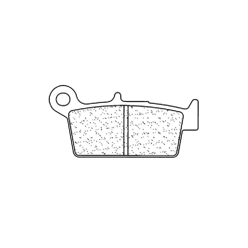 PASTIGLIA FRENO POST. CL BRAKES 2314X59 YAMAHA WR F 250 01/02