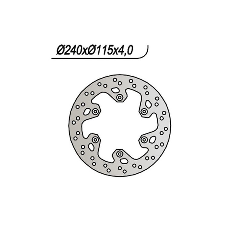 DISCO FRENO POST. NG 372 YAMAHA WR F 250 01/01