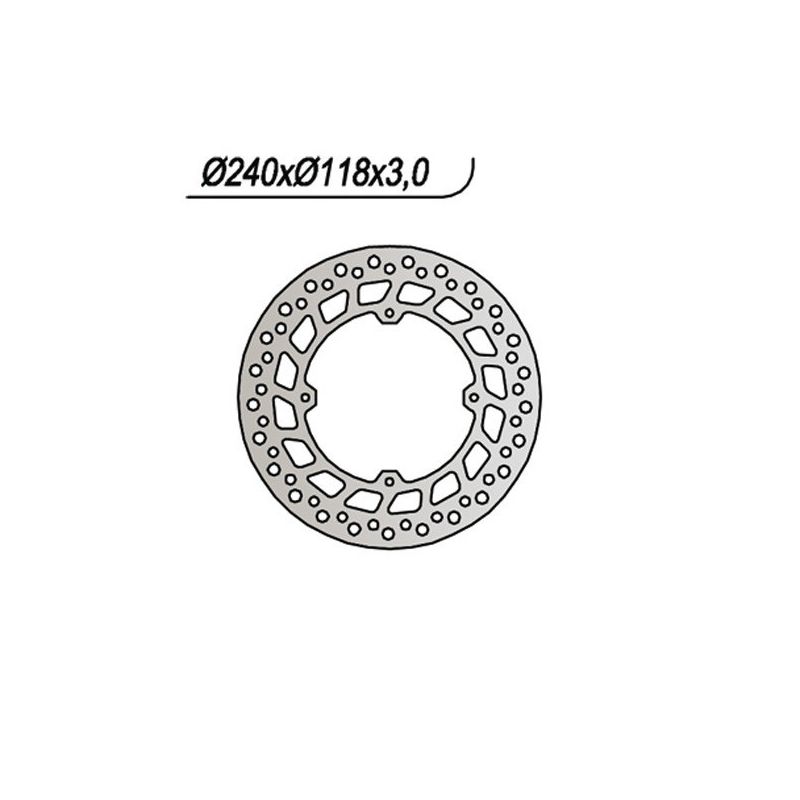 DISCO FRENO ANT. NG 473 HONDA XR R Supermotard 400 96/04