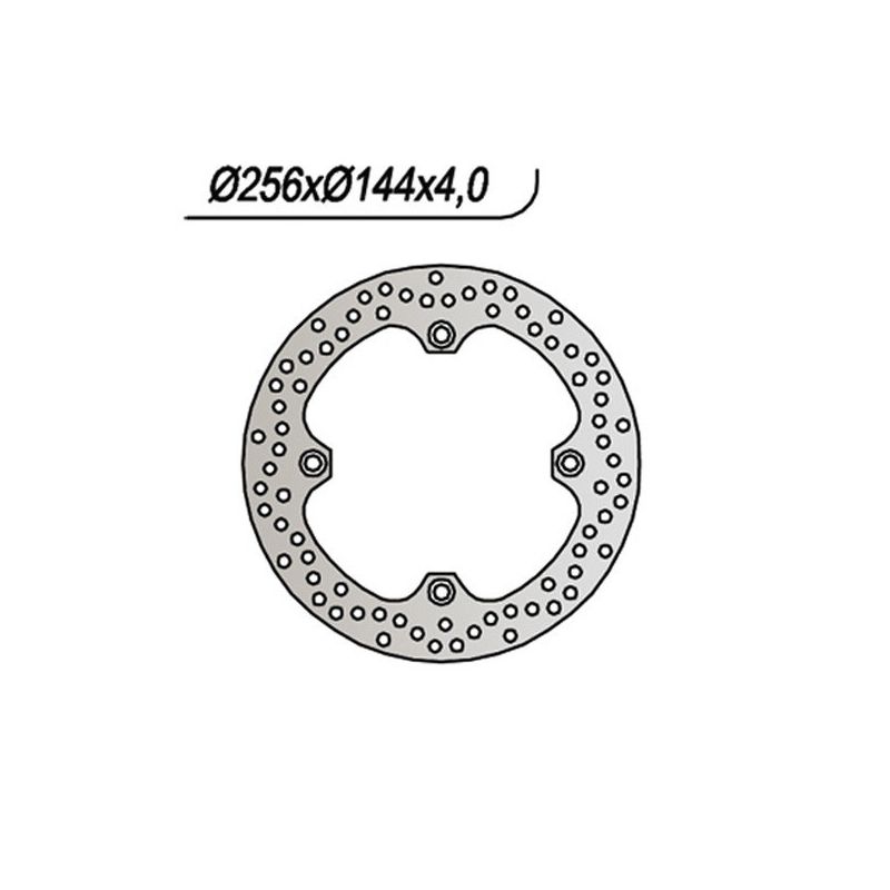 DISCO FRENO ANT. DX-SX NG 046 HONDA CB S (PC17) (27CV) 450 86/90