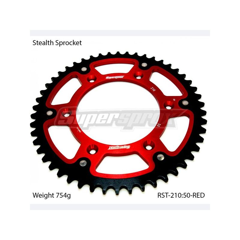 CORONA S STEALTH P520-D50 RED SUPERSPROX RST-210:50 HONDA CRF R (PE05) 450 02/03