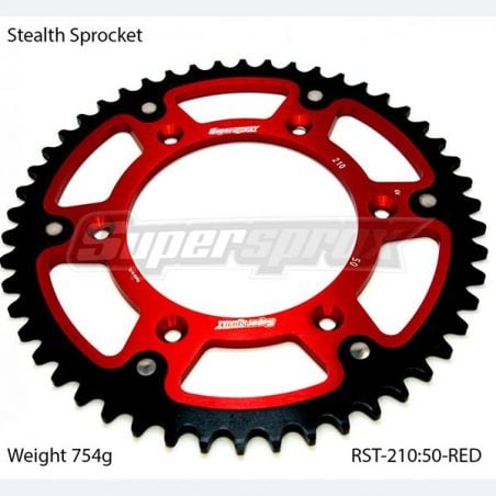 CORONA S STEALTH P520-D50 RED SUPERSPROX RST-210:50 HONDA CRF R (PE05) 450 02/03