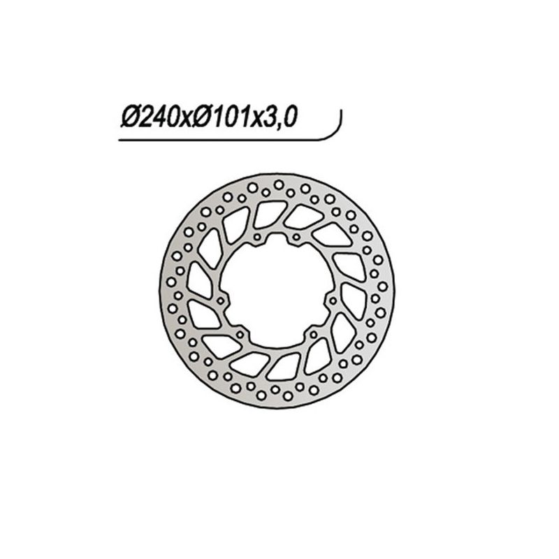 DISCO FRENO ANT. NG 066 HONDA CRF R (PE05) 450 02/14