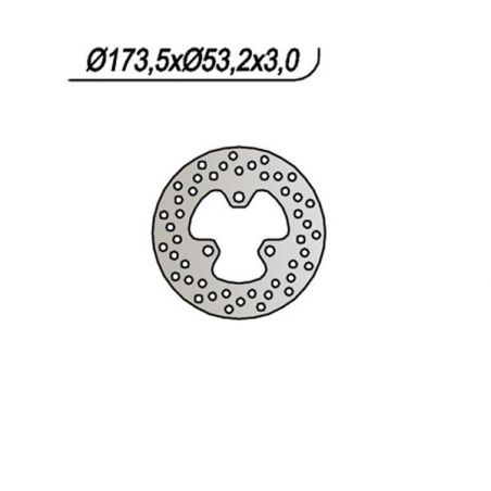DISCO FRENO ANT. DX-SX NG 651 HONDA TRX R Sportrax (R4/R9) 450 04/07