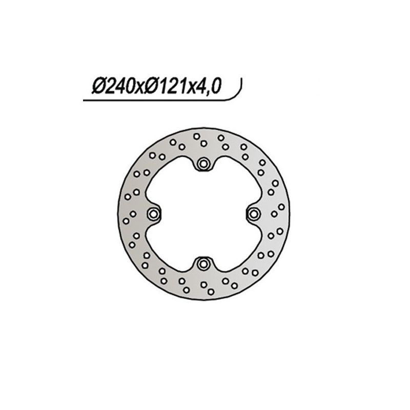DISCO FRENO POST. NG 375 HONDA CRE R (PE02) 500 89/01