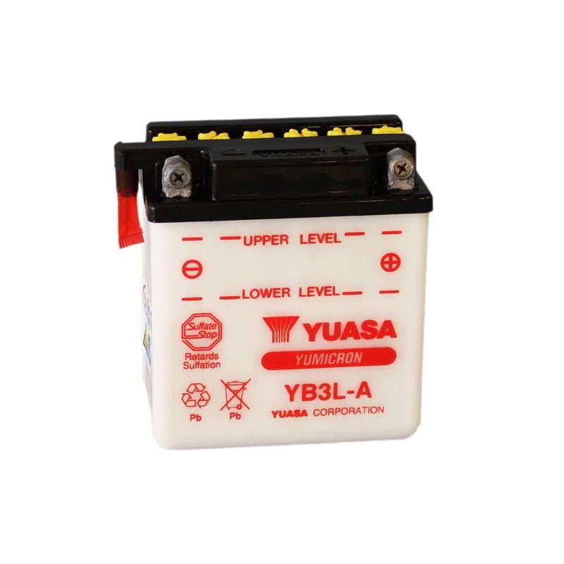 BATTERIA YUASA YB3L-A HONDA XL R (PD02) 500 82/87