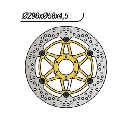 DISCO FRENO ANT. DX-SX NG 693 HONDA CB F Hornet (PC34) 600 00/02