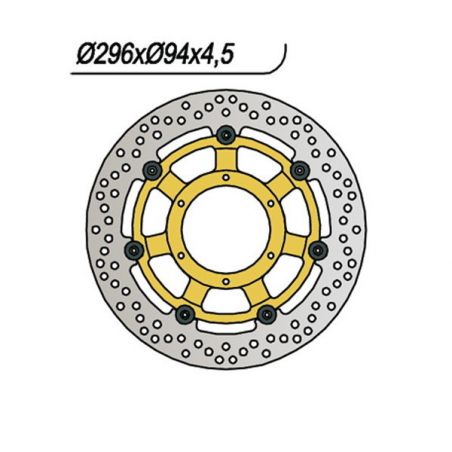 DISCO FRENO ANT. DX-SX NG 643 HONDA CBR F (1/2/3/4/5/6)(PC35E/PC35F) 600 01/02