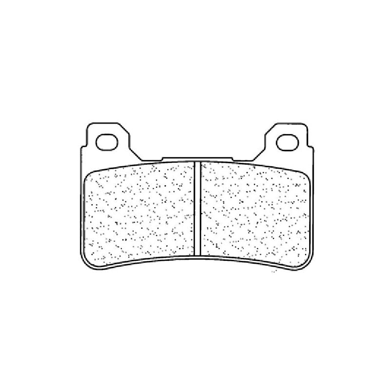 PASTIGLIA FRENO ANT. DX-SX CL BRAKES 1134C60 HONDA CBR RR (PC37A) 600 05/06