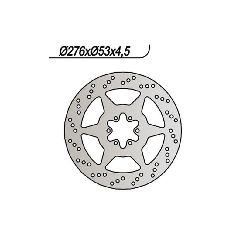 DISCO FRENO POST. NG 126 HONDA NTV Revere 600 88/91