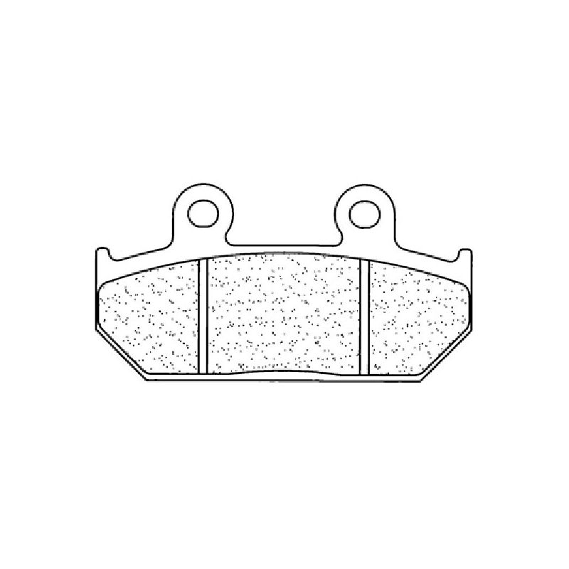 PASTIGLIA FRENO ANT. CL BRAKES 2248A3+ HONDA VT C Shadow /CD Shadow (PC21) 600 88/92