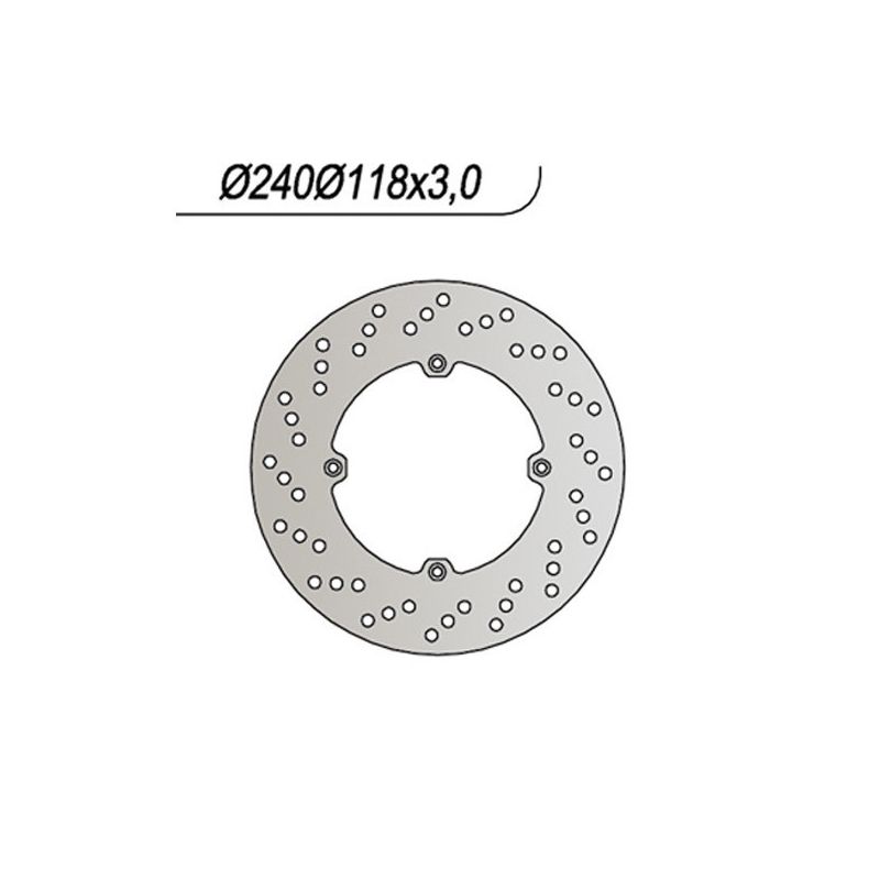 DISCO FRENO ANT. NG 200 HONDA XR R (PE04) 600 83/87