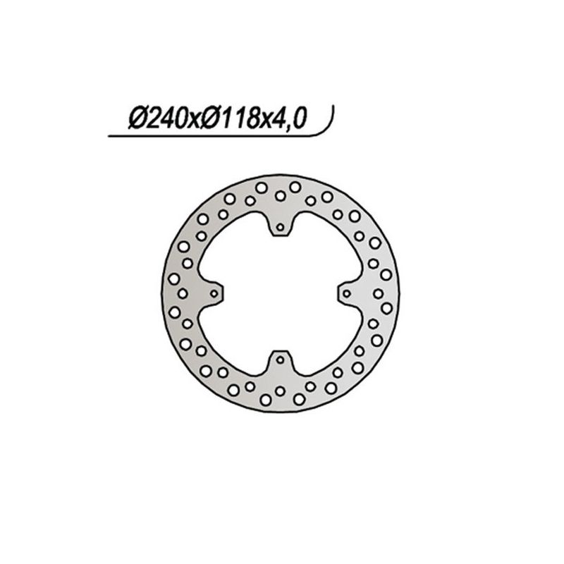 DISCO FRENO ANT. NG 050 HONDA XR R (PE04) 600 85/90