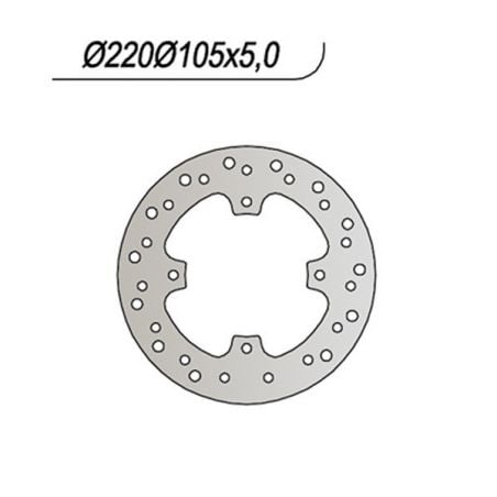 DISCO FRENO POST. NG 224 HONDA SLR 650 97/98
