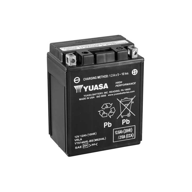 BATTERIA YUASA YTX14AHL-BS HONDA CB F2 Super Sport 750 82/82