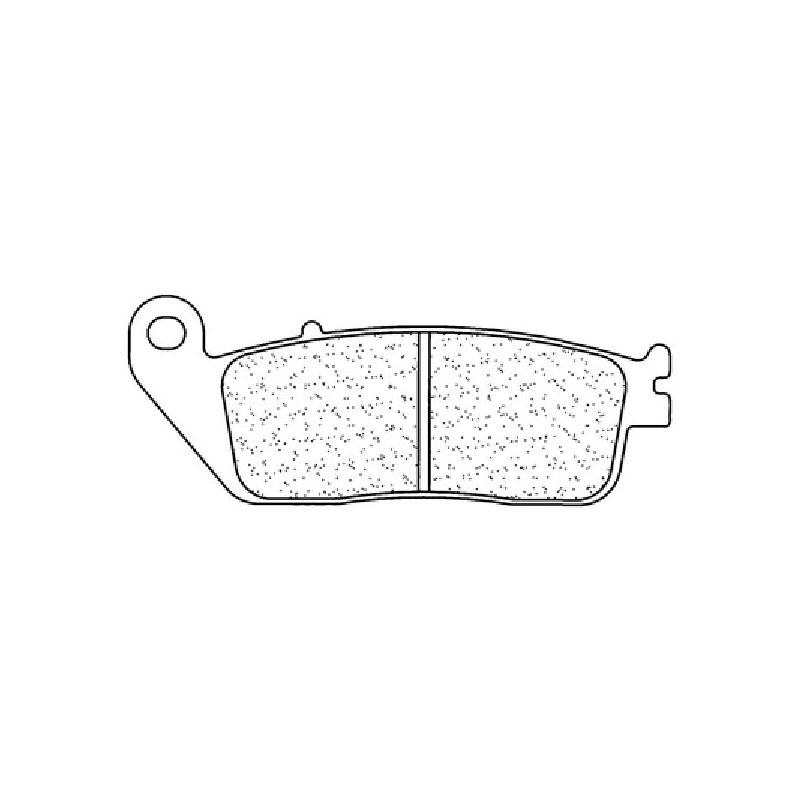 PASTIGLIA FRENO ANT. CL BRAKES 2313A3+ HONDA VT S (RC58A) 750 10/13