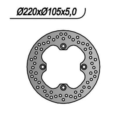DISCO FRENO POST. NG 101 HONDA CBR RR Fireblade ABS (SC59C) 1000 10/16