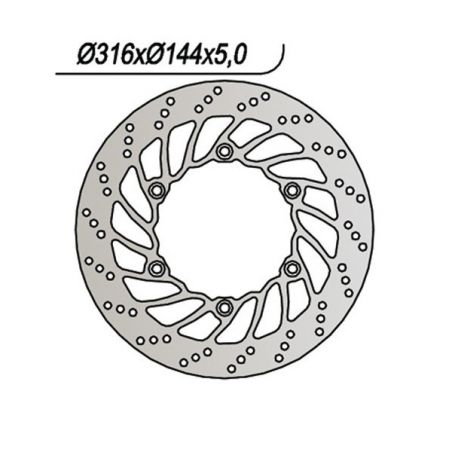 DISCO FRENO ANT. DX-SX NG 1073 HONDA ST Pan European (SC26) 1100 96/01