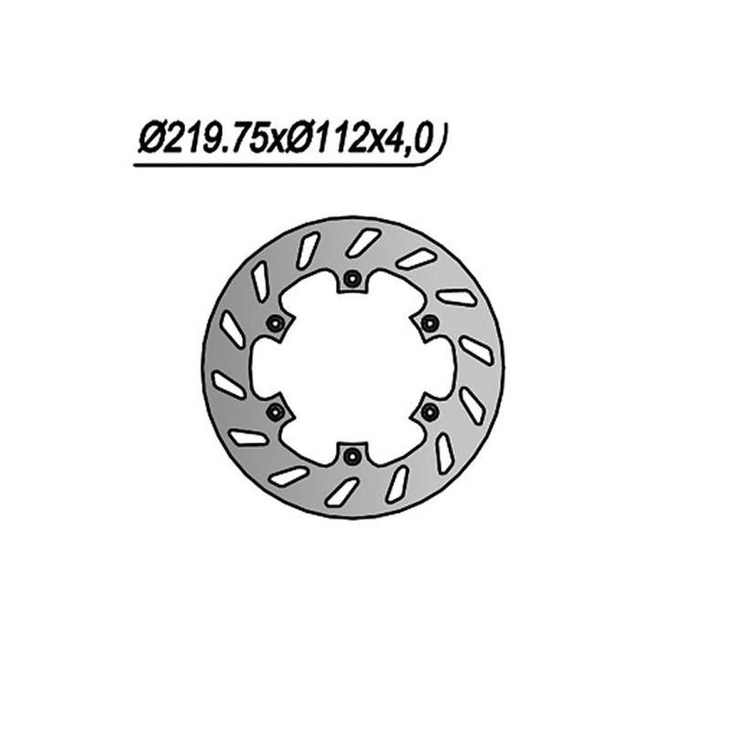 DISCO FRENO POST. NG 135 HUSABERG MC 350 90/92