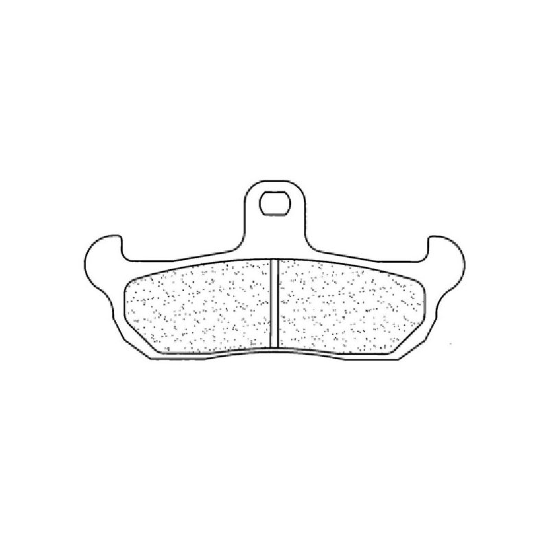 PASTIGLIA FRENO ANT. CL BRAKES 2400MX10 HUSABERG FE E 501 93/98
