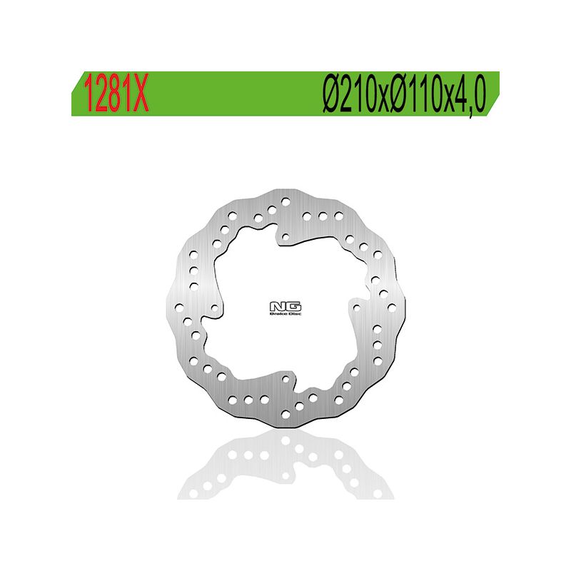 DISCO FRENO POST. NG 1281X HUSQVARNA TC 19/16 85 14/20