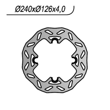 DISCO FRENO POST. NG 1193X HUSQVARNA CR 125 06/07