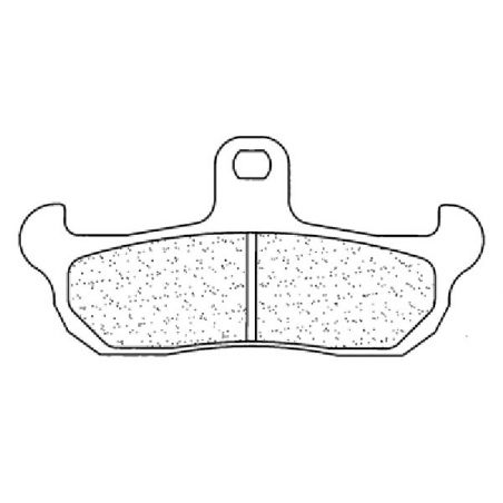 PASTIGLIA FRENO ANT. CL BRAKES 2400MX10 HUSQVARNA CR 250 87/91