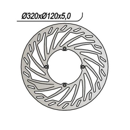 DISCO FRENO ANT. NG 827 HUSQVARNA TE (H500AA) 410 00/00