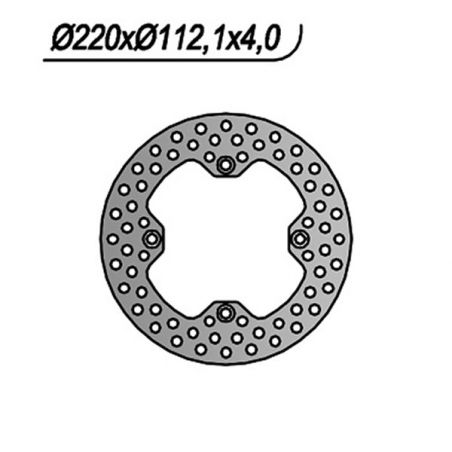 DISCO FRENO POST. NG 263 HUSQVARNA SM R (H601AB1V00/H601AB4V00) 570 00/01