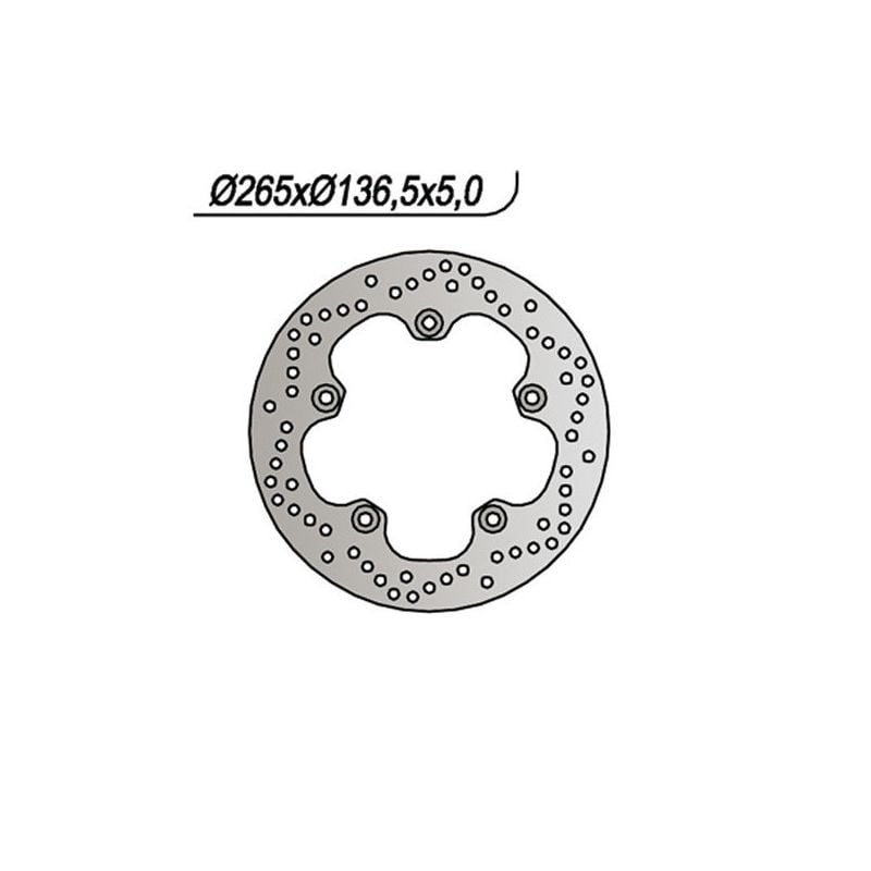 DISCO FRENO POST. NG 1045 HUSQVARNA Nuda R ABS 900 13/13