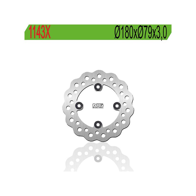 DISCO FRENO POST. NG 1143X KAWASAKI KX 65 03/18