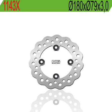 DISCO FRENO POST. NG 1143X KAWASAKI KX 65 03/18