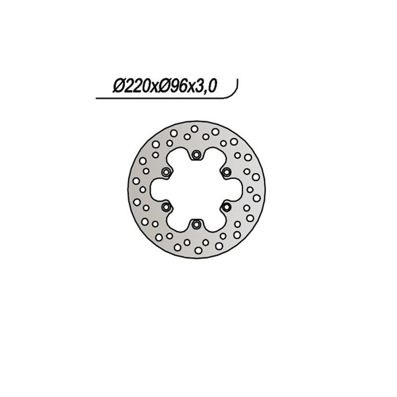 DISCO FRENO ANT. NG 756 KAWASAKI KX RB 80 84/00