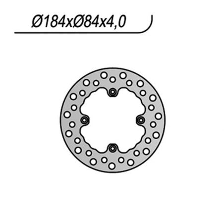 DISCO FRENO POST. NG 1108 KAWASAKI KX RB 80 84/96
