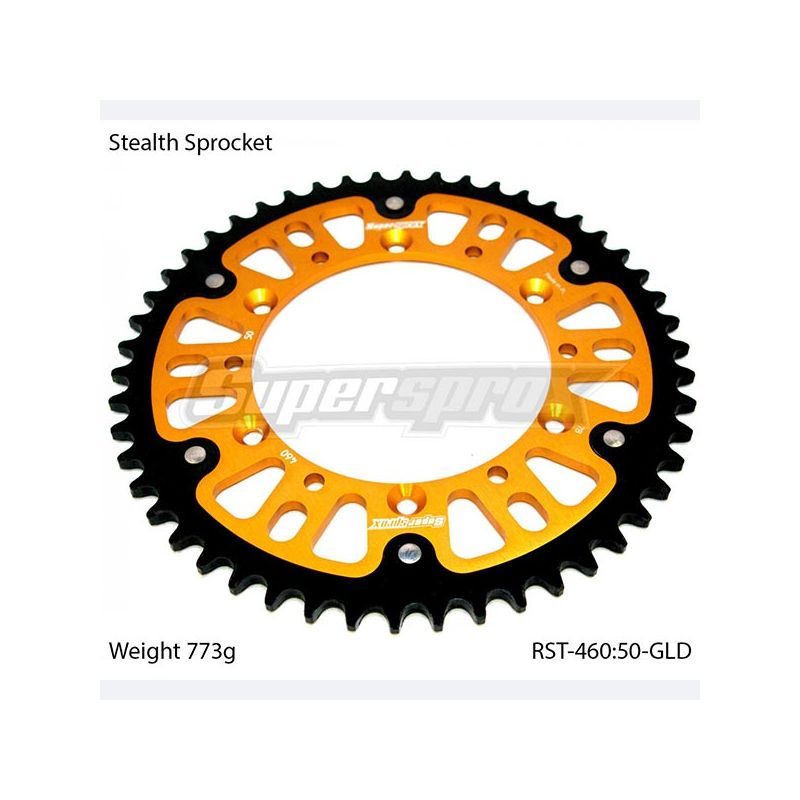 CORONA S STEALTH P520-D50 GLD SUPERSPROX RST-460:50 KAWASAKI KX 125 96/97