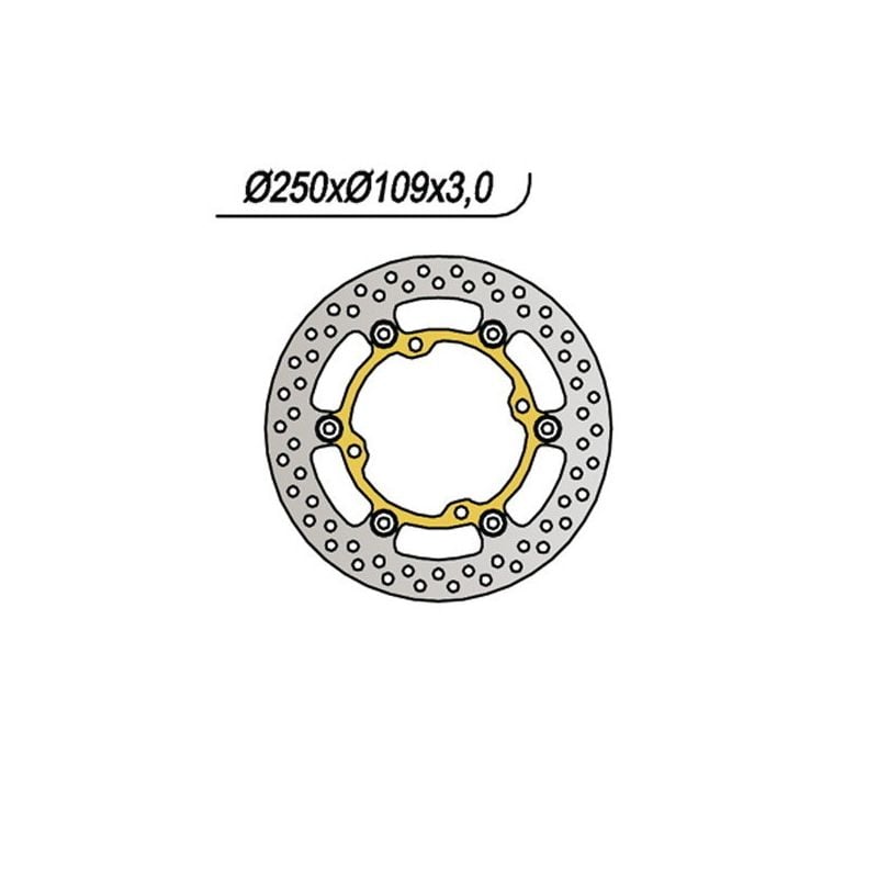 DISCO FRENO ANT. NG 1031 KAWASAKI KX 125 06/08
