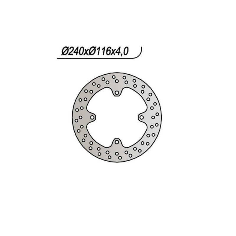 DISCO FRENO POST. NG 799 KAWASAKI KX SM 125 06/07