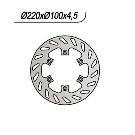 DISCO FRENO POST. NG 138 KAWASAKI KX 250 89/02