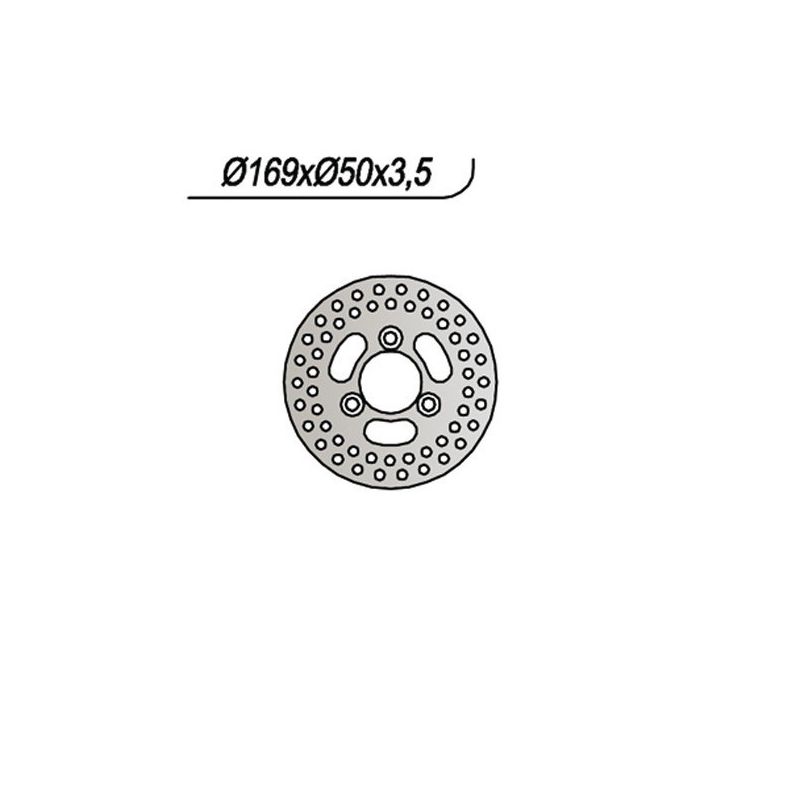 DISCO FRENO ANT. DX NG 490 KAWASAKI KEF B Lakota Sport 300 01/02