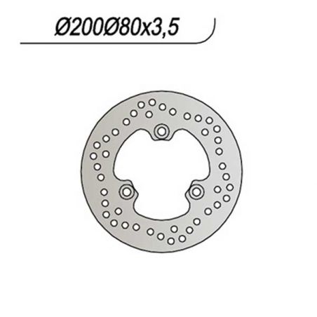 DISCO FRENO ANT. NG 053 KAWASAKI KLF B Bayou 300 01/02