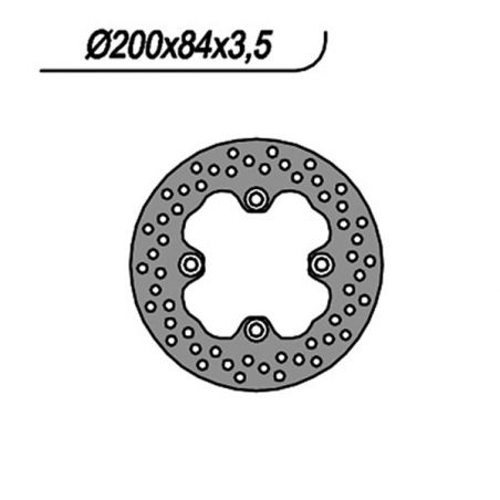 DISCO FRENO ANT. DX NG 1062 KAWASAKI KVF Brute Force 2X4 360 06/08