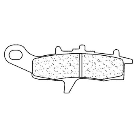 PASTIGLIA FRENO ANT. DX CL BRAKES 1141ATV1 KAWASAKI KFX R (KSF450) 450 07/12