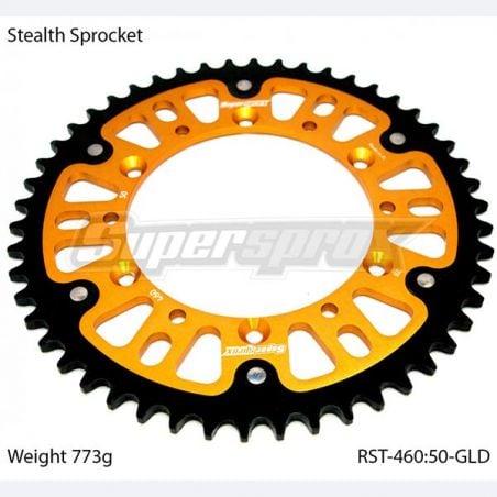 CORONA S STEALTH P520-D50 GLD SUPERSPROX RST-460:50 KAWASAKI KLX R 450 05/06