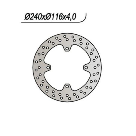 DISCO FRENO POST. NG 799 KAWASAKI KLX R 450 07/20