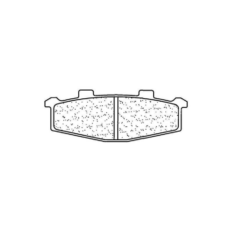 PASTIGLIA FRENO ANT. DX-SX CL BRAKES 2389A3+ KAWASAKI GPZ S (EX500A/D) 500 94/03