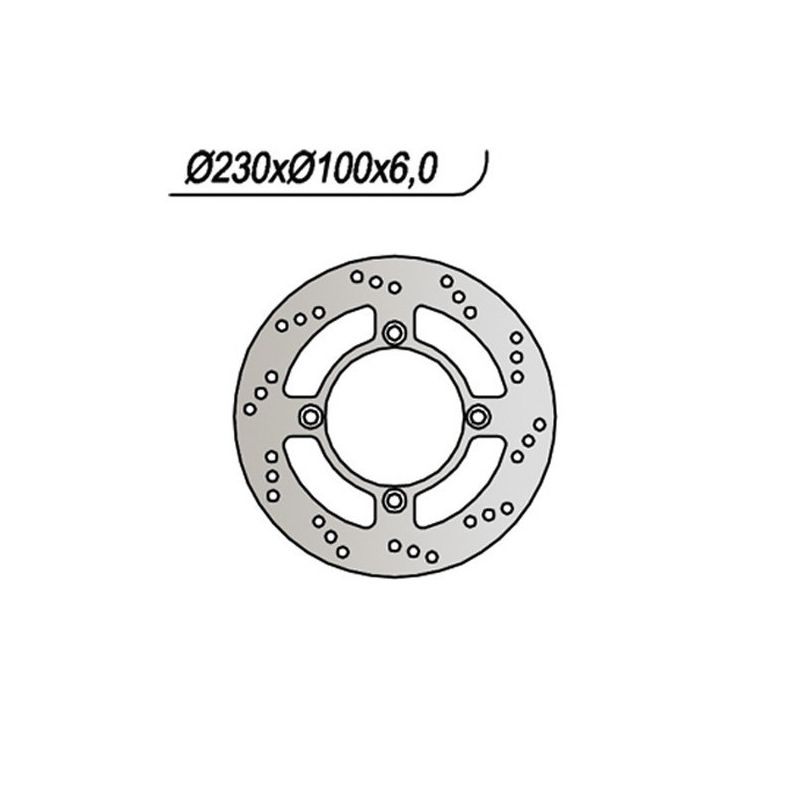 DISCO FRENO POST. NG 175 KAWASAKI ZZR Ninja (ZX600D/E/J) 600 90/92