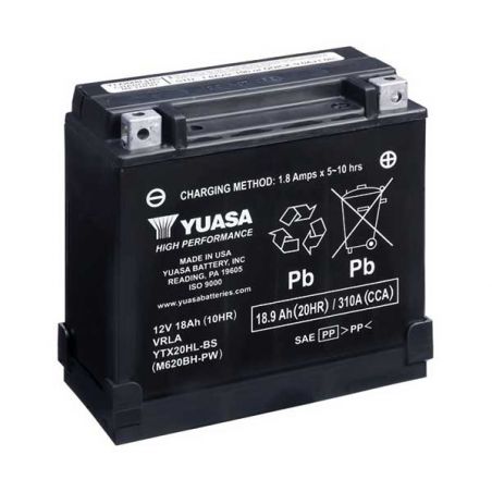BATTERIA YUASA YTX20HL-BS-PW KAWASAKI JF X2 650 86/95