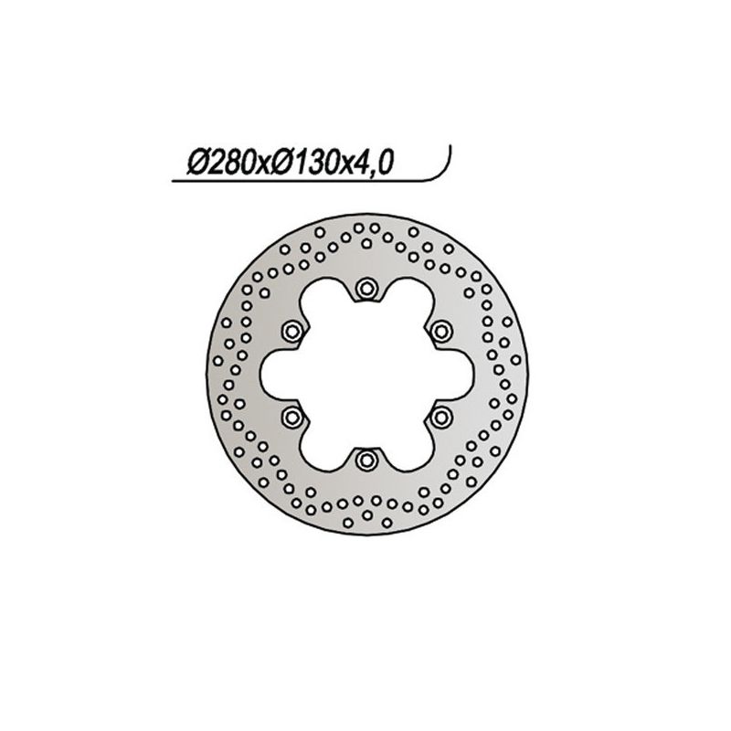 DISCO FRENO ANT. DX-SX NG 687 KAWASAKI GPZ R Ninja (ZX900A1/A6) 900 84/89